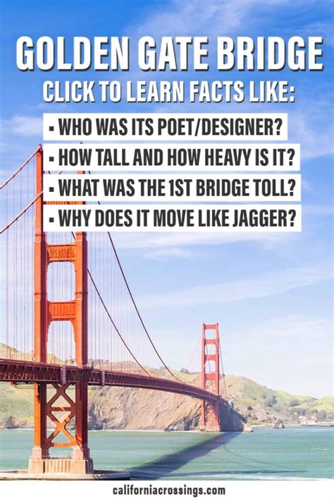 fun facts about the golden gate bridge